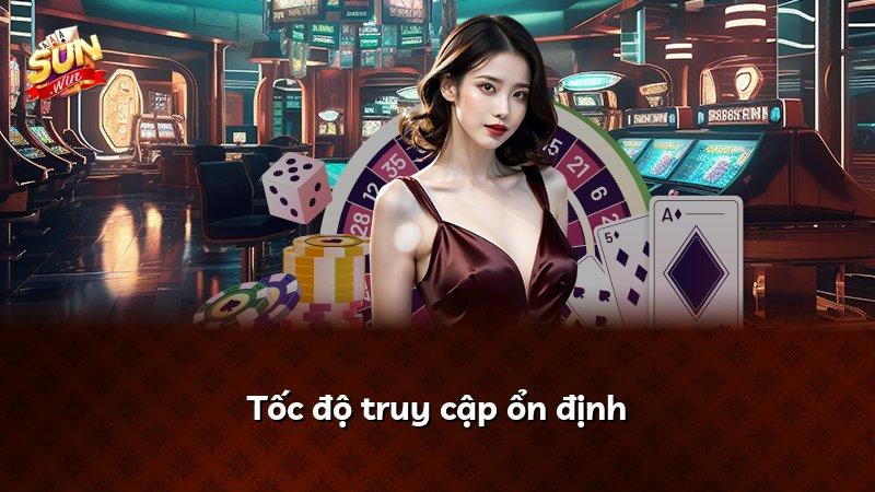 Tốc độ truy cập ổn định